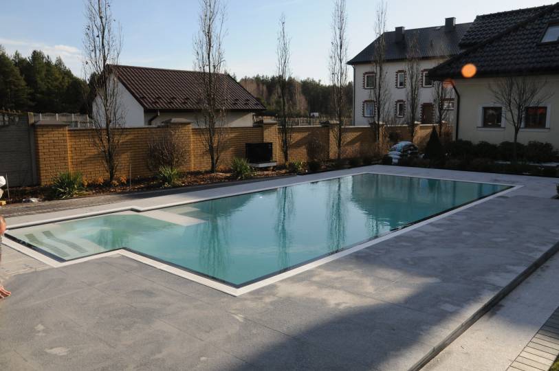 Designer solid surface swimming pool Designer solid surface swimming pool