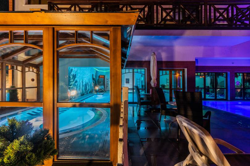 Ekskluzywny basen hotelowy Ekskluzywny basen hotelowy