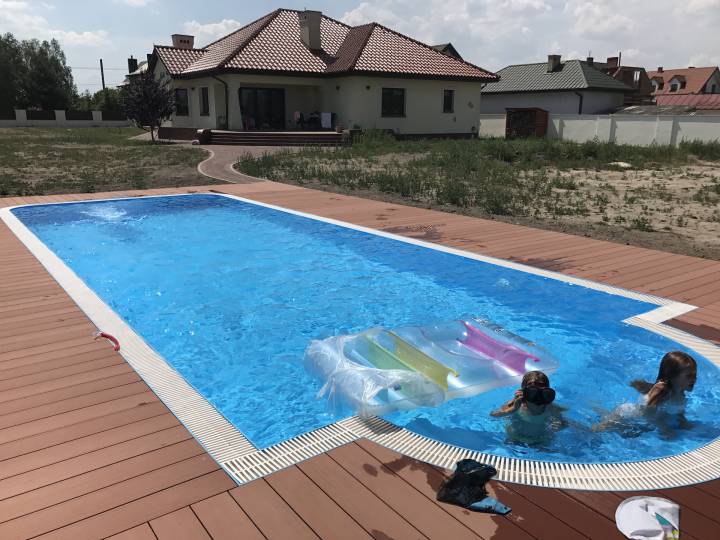 Basen przydomowy z polipropylenu Basen przydomowy z polipropylenu