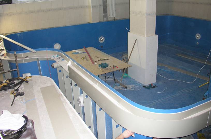 budowa basenu z polipropylenu